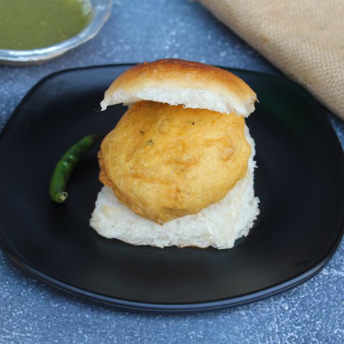 Cheese Burst Vada Pav Jain